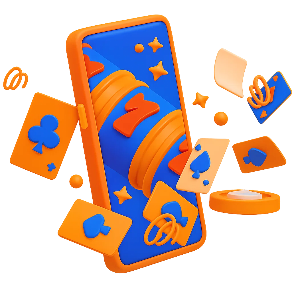 People enjoying online social casino games on various devices